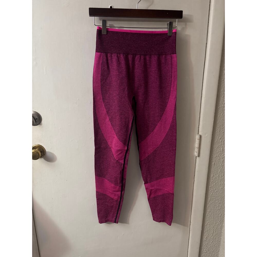 Pink Victoria Secret Seamless Colorblock Workout Legging M Athleisure Activewear
